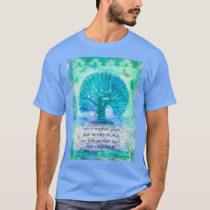 Inspirational happiness quote Walt Whitman T-Shirt