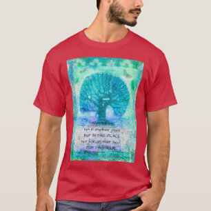 Inspirational happiness quote Walt Whitman T-Shirt