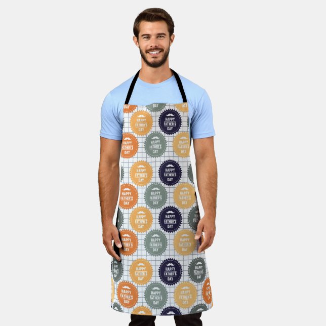 Inspirational Happy Father's Day Apron (Worn)
