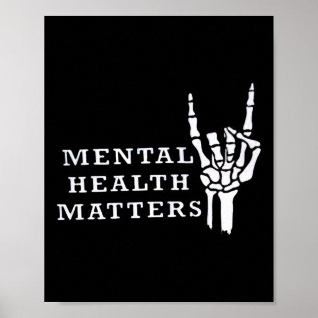 Inspirational Health Problems Motivational  Poster (Front)