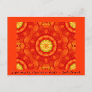 inspirational Hindu Proverb from India Postcard