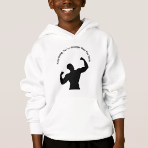 Inspirational Hoodie – “You’re Stronger Than You T