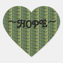 Inspirational Hope Stickers For Any Cause!