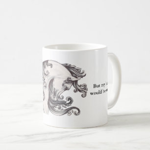 inspirational horse coffee mug