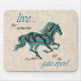 Inspirational Horse Mouse Pad
