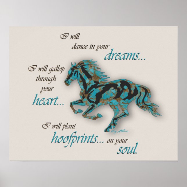 Inspirational Horse Poster (Front)