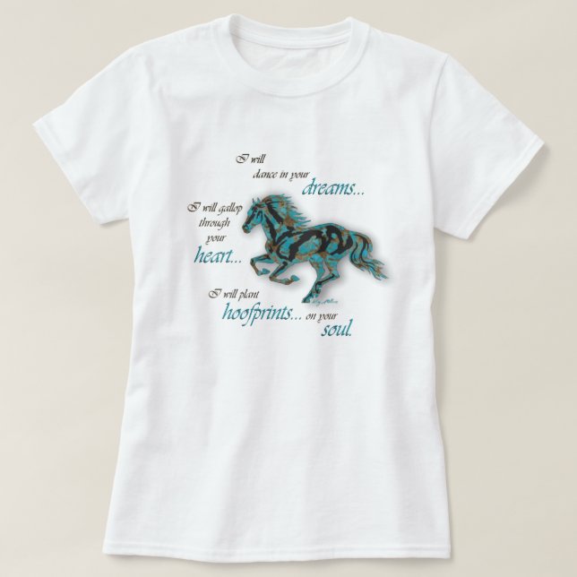 Inspirational Horse T-Shirt (Design Front)