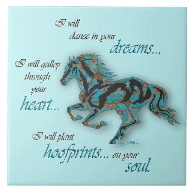 Inspirational Horse Tile (Front)