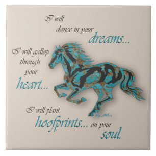 Inspirational Horse Tile