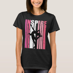 Inspirational Ice Skating Inspire Birthday Pink Sh T-Shirt