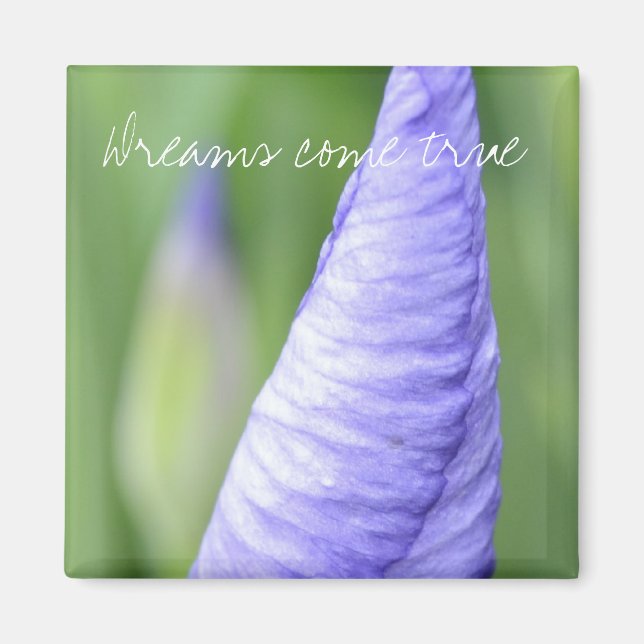 Inspirational Iris Magnet (Front)