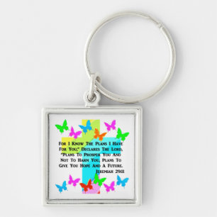 INSPIRATIONAL JEREMIAH 29:11 CHRISTIAN KEY RING
