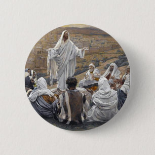 Inspirational Jesus Bible Faith Hope Love 6 Cm Round Badge