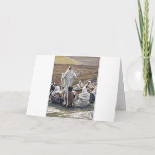 Inspirational Jesus Bible Faith Hope Love Holiday Card