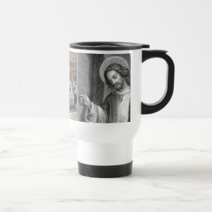 Inspirational Jesus Bible Faith Hope Love Travel Mug