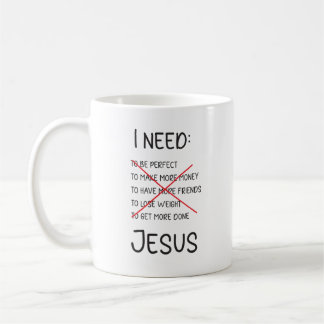 Inspirational Jesus Mug, Christian Mug