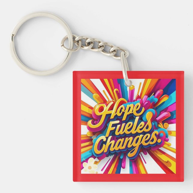 "Inspirational Journey" Key Ring (Front)