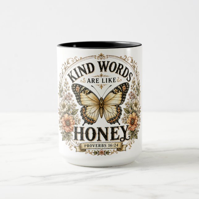 Inspirational Kind Words Mug (Center)