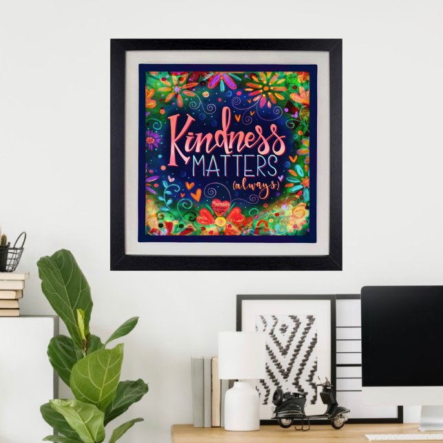 Inspirational Kindness Matters School Classroom Photo Print (Creator Uploaded)