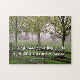 Inspirational Leadership Quote Puzzle