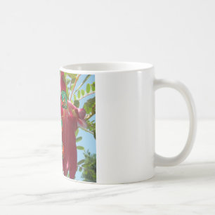Inspirational Lean On Me Floral Skyward Art Print  Coffee Mug