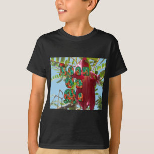 Inspirational Lean On Me Floral Skyward Art Print  T-Shirt