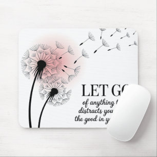 Inspirational Let Go Mouse Mat
