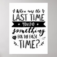 Inspirational Life and Travel Quote Poster