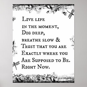 Inspirational Life Quote Poster