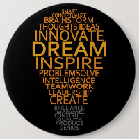 Inspirational Light Bulb button