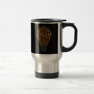 Inspirational Light Bulb custom mugs