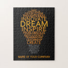Inspirational Light Bulb custom puzzle