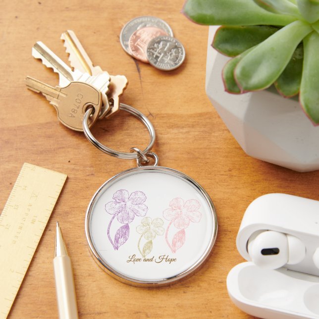 Inspirational Love and Hope Keychain (Desk)