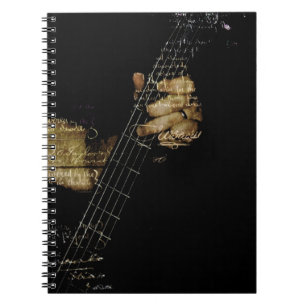 Inspirational Lyric Guitar Notebook