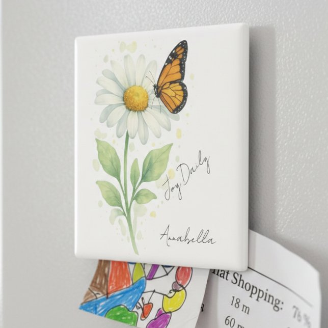 Inspirational Magnet - Daisy & Butterfly (Inspirational Magnet - Daisy & Butterfly)