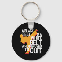 Inspirational Martial Arts Black Belt Fighter
