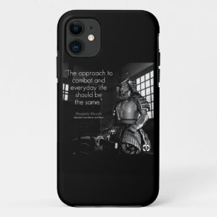 Inspirational Martial Arts Words - Combat and Life iPhone 11 Case