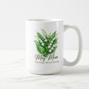 Inspirational May Birth Flower Mom Wrap Coffee Mug