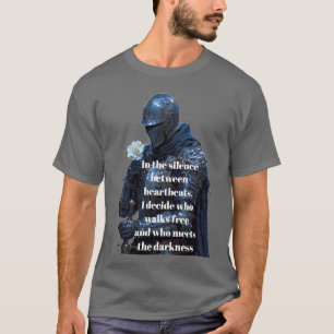 Inspirational Medieval Warrior Quote T-Shirt