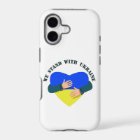 Inspirational message We stand with Ukraine