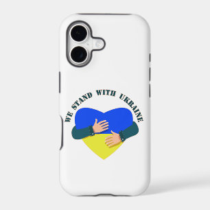 Inspirational message We stand with Ukraine