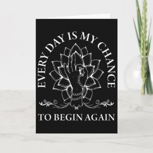 Inspirational Mindfulness Affirmation Spiritual Me Card