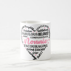 Inspirational Mother's Day Heart/Nonnie Coffee Mug