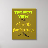 Inspirational Motivating Hiking Quote Typography