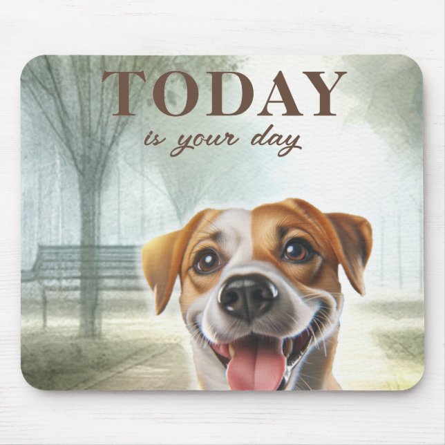 Inspirational Motivation Mouse Mat (Front)