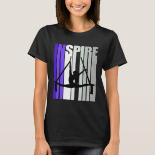 Inspirational Motivational Air Yoga Instructor Tea T-Shirt