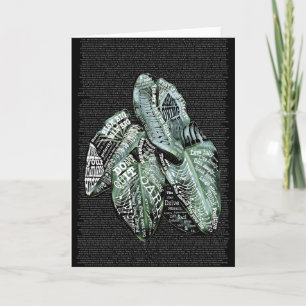 Inspirational Motivational bilingual LIFE quotes Card