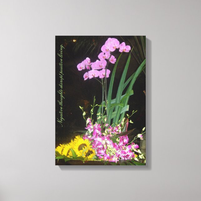 Inspirational / Motivational Canvas Wall Art (Front)