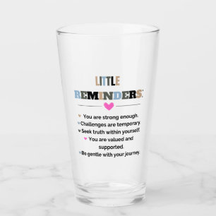 Inspirational Motivational Gifts Little Reminders Glass