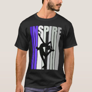 Inspirational Motivational Ice Skating Instructor  T-Shirt